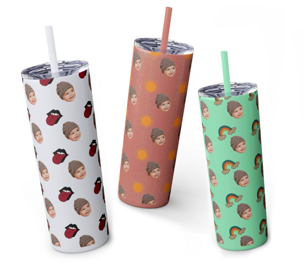 Personalised Face Tumbler - Image 4